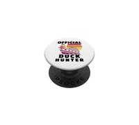 Canard en Caoutchouc Officiel Duck Hunter Cruising Ducks Funny Cruise PopSockets PopGrip Adhésif