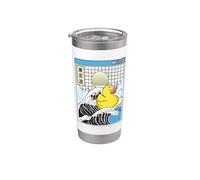 Canard en caoutchouc Surf Great Wave Kawaii Vaporwave Anime Gobelet isotherme en acier inoxydable double paroi