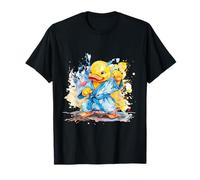 Canard en Caoutchouc Taekwondo Kickboxing Animal Jiu-Jitsu Kung Fu T-Shirt