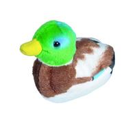 wildrepublic - peluche sonore canard colvert Marron