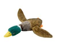 Canard en Peluche Qui couine - Jouet à mâcher pour Chien - Jouet en Peluche - Jouet apaisant pour Chiens de Petite, Moyenne et Grande Taille