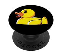 Canard en Poche Jaune Duckie Canard Costume PopSockets PopGrip Adhésif