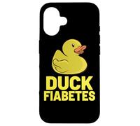Canard Fiabetes Type 1 Diabète Diabète Drôle Diabète Coque pour iPhone 16