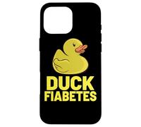 Canard Fiabetes Type 1 Diabète Diabète Drôle Diabète Coque pour iPhone 16 Pro Max
