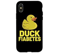 Canard Fiabetes Type 1 Diabète Diabète Drôle Diabète Coque pour iPhone X/XS