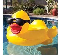Canard Géant Bouée Piscine Adulte Gonflable Jeux Piscine Bouee pour Enfant 6+