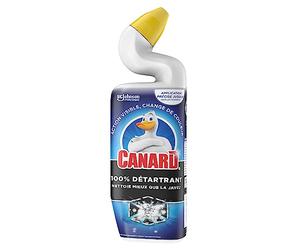 Canard Gel 100% Détartrant Nettoyant WC Action Visible 1 Gel | Gel WC 100 % détartrant à action visible qui change de couleur, élimine le calcaire et nettoie mieux que la Javel