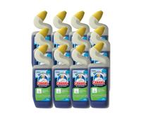 Canard Gel Marine - Gel Nettoyant et Désinfectant Toilettes - Tue 99,9% des Bactéries - Nouvelle Formule Ecolabel - Lot de 12x750 ml