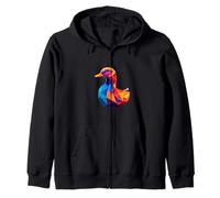 Canard géométrique Vibrant Sweat à Capuche