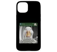 Canard, il y a du Mouvement à Votre Porte d'entrée, Oiseau Stupide Coque pour iPhone 15 Plus