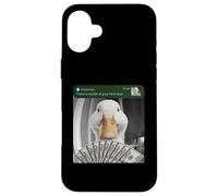Canard, il y a du Mouvement à Votre Porte d'entrée, Oiseau Stupide Coque pour iPhone 16 Plus
