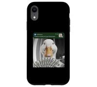 Canard, il y a du Mouvement à Votre Porte d'entrée, Oiseau Stupide Coque pour iPhone XR