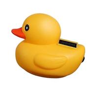 Canard Jaune Flottant Solaire - Construction ABS, Lampe De Piscine Flottante À Énergie Solaire | Canard Lumineux Télécommandé, Lumière Solare LED Étanche, Pour Étangs De Jardin, Décoration De Fête