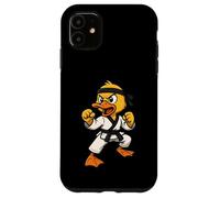Canard Jaune Taekwondo karaté Amoureux des Animaux garçons Filles Enfants Coque pour iPhone 11