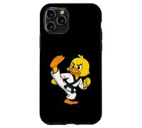 Canard Jaune Taekwondo pour Amoureux des Animaux, karaté, garçons et Filles Coque pour iPhone 11 Pro