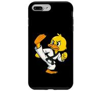 Canard Jaune Taekwondo pour Amoureux des Animaux, karaté, garçons et Filles Coque pour iPhone 7 Plus/8 Plus