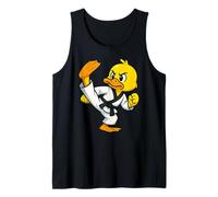 Canard Jaune Taekwondo pour Amoureux des Animaux, karaté, garçons et Filles Débardeur