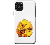 Canard Jouant de la Guitare Graphique Canard garçons Filles Amateurs de Guitare Coque pour iPhone 11 Pro Max