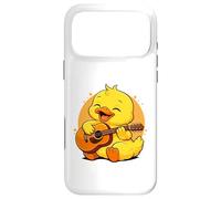 Canard Jouant de la Guitare Graphique Canard garçons Filles Amateurs de Guitare Coque pour iPhone 17 Pro Max