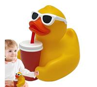 Canard Jouet | Jouets aquatiques en silicone amusants | Petits animaux pour garçons et filles Baby Shower Anniversaire Été Pâques Halloween Salle de classe