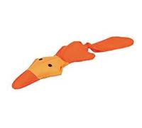 Trixie Jouet pour chien Canard 50 cm - Flotte à la surface - Avec voix - Orange/Vert - 36207