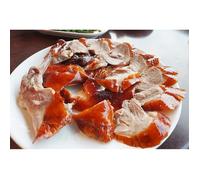 Canard Laqué Entier 1,55 - 1,65kg/Pièce avec Sauce Spéciale Canard Laqué - Cuisiné le Jour Même de l'Expédition - 1 Pièce