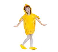 Canard Mignon Costume Déguisement Animaux pour Enfants Costume de Spectacle de Danse pour Bébé Jaune Taille 1-8 Ans Costume Déguisement Carnaval École Maternelle