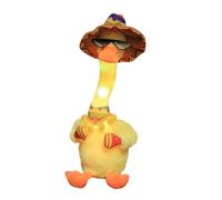 Canard Musical Avec Lumières Pour Enfants, Jouets Animaux Qui Dansent, Chantent 60 Chansons Anglaises, Répétez Ce Que Vous Avez Dit, Jouets Éducatifs