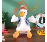 Canard Parlant En Peluche Électrique, Jouet Éducatif Pour Enfants, Avec Enregistrement Sonore