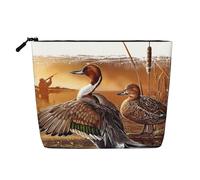 Canard pilet,Trousse de Toilette de Voyage Portable, Imitation Lin, en Lin.