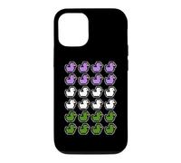 Canard Pixel Art LGBT Genre Queer Drapeau Coque pour iPhone 12/12 Pro