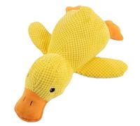 Canard pour chien : jouet doux pour la dentition | Favorise la , l'activité chez les chiots chiens, convient pour la maison, le jardin, la cour, etc
