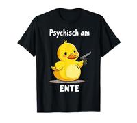 Canard psychique : Canard Mignon avec Arme - Stress, Sarcasme T-Shirt