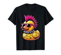 Canard punk rockeur amateur de canard mignon propriétaire de canard caneton T-Shirt