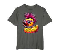 Canard punk rockeur amateur de canard mignon propriétaire de canard caneton T-Shirt