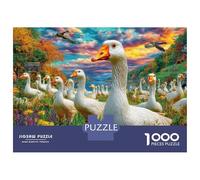 Canard Puzzle 1000 Pièces, Puzzles Difficiles, Adaptés Aux Adultes Et Aux Enfants, Jeu De Défi Intellectuel 38x26cm/1000pcs