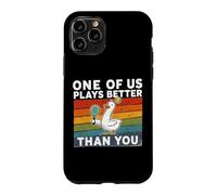 Canard Rigolo De Padel : l'un D'entre Nous Joue Mieux Que Coque pour iPhone 11 Pro