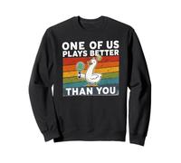 Canard Rigolo De Padel : l'un D'entre Nous Joue Mieux Que Sweatshirt