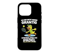 Canard Rigolo du Padel - Pas Toujours Grincheux, Je Joue Au Coque pour iPhone 16 Pro