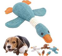Canard robuste - Conçu pour les mâcheurs lourds, jouet indestructible pour chien, aboiement et bourgeon - Oie extrême, oie extrême pour mâcheurs lourds, jouet en peluche incassable à mâcher pour chiot