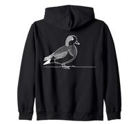Canard Siffleur Dessin Ornithologue Sweat à Capuche