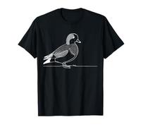 Canard Siffleur Dessin Ornithologue T-Shirt