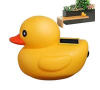 Canard solaire flottant - Canard flottant - Canard lumineux à énergie solaire avec télécommande - Canard solaire étanche à changement de couleur pour décoration de piscine de jardin