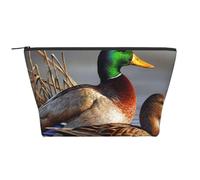 Canard sur la Peinture de l’Eau, Trousse de Toilette Trousse de Maquillage Sac à cosmétiques Trousse de Toilette de Voyage Portable