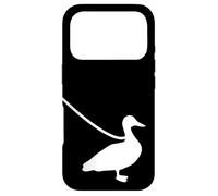 Canard sur Une Laisse colvert pour Animal Domestique Caneton Fermier Coque pour iPhone 17 Pro