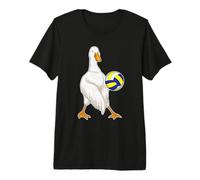 Canard Volleyeur Volleyball Sport T-Shirt Haut de Gamme