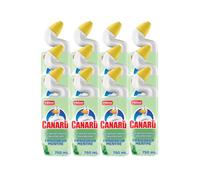 Canard WC - Gel Action Intense Désinfectant - Nettoie Efficacement - Fraîcheur Menthe - 12 Gels x 750ml
