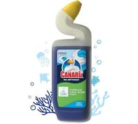 Canard WC Gel Nettoyant Certifié Ecolabel Européen - Formule Sans Acide Fort - Elimine Taches & Calcaire - Nouvelle Bouteille - Parfum Vague Océane - 750 ml
