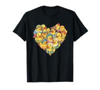 Canards de croisière en Forme de cœur pour Les Vacances et Les Voyages T-Shirt