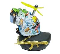 Canards de voiture pour tableau de bord, cloche de vélo Ornements de